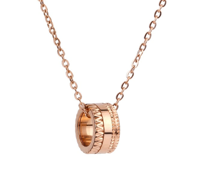 Dan Kaleidoscope Rose Gold Necklace